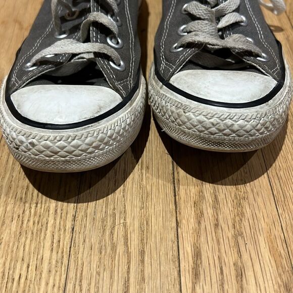 Mens grey low top converse size 6 - Picture 2 of 9
